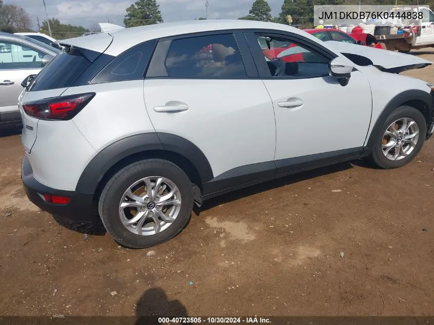 JM1DKDB76K0444838 2019 Mazda Cx-3 Sport