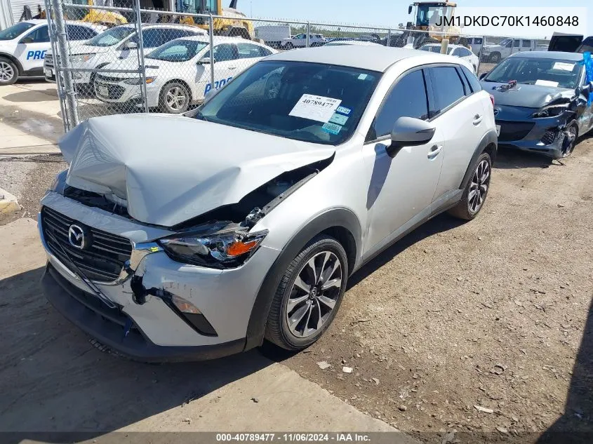 2019 Mazda Cx-3 Touring VIN: JM1DKDC70K1460848 Lot: 40789477