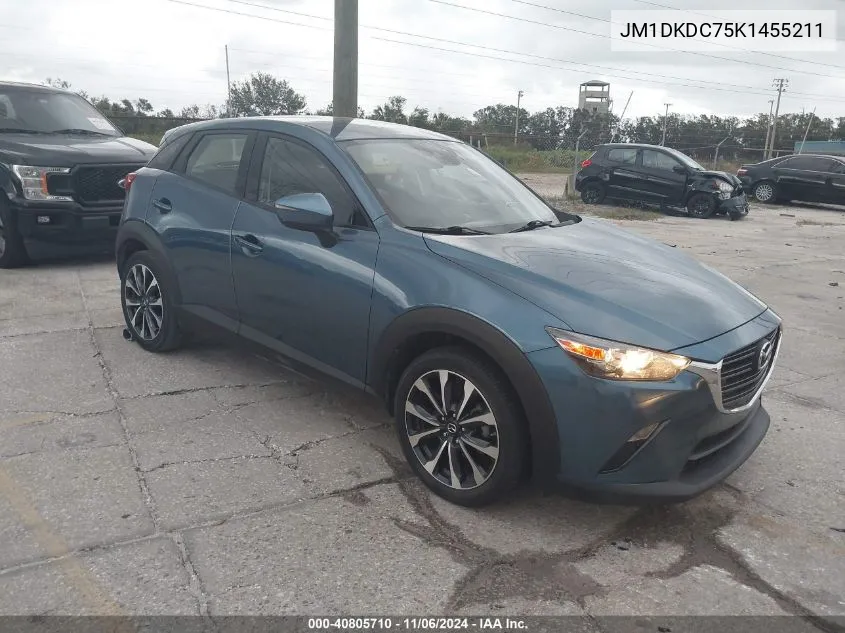 2019 Mazda Cx-3 Touring VIN: JM1DKDC75K1455211 Lot: 40805710