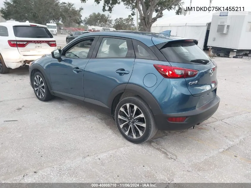 2019 Mazda Cx-3 Touring VIN: JM1DKDC75K1455211 Lot: 40805710