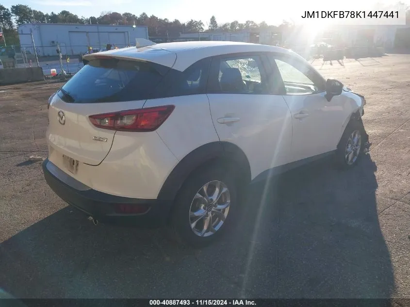 2019 Mazda Cx-3 Sport VIN: JM1DKFB78K1447441 Lot: 40887493