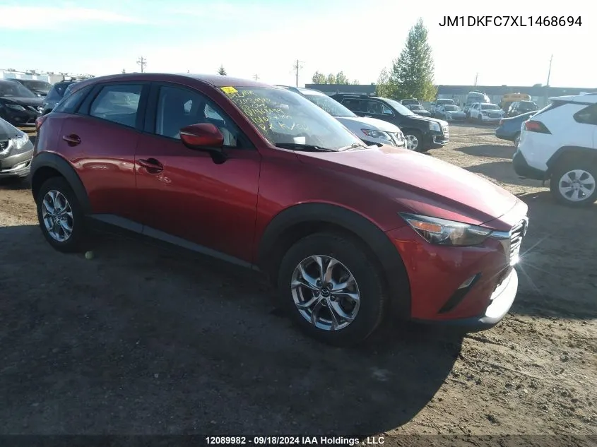 JM1DKFC7XL1468694 2020 Mazda Cx-3