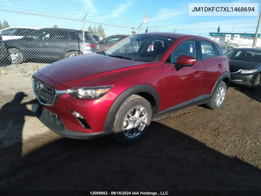 JM1DKFC7XL1468694 2020 Mazda Cx-3