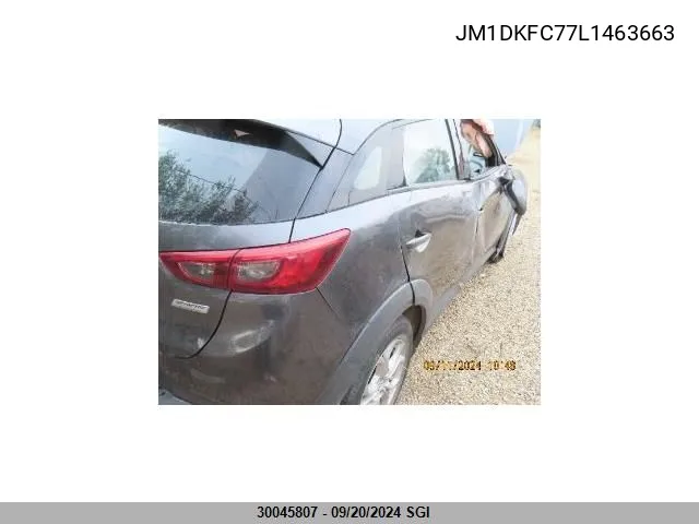 JM1DKFC77L1463663 2020 Mazda Cx-3 Touring