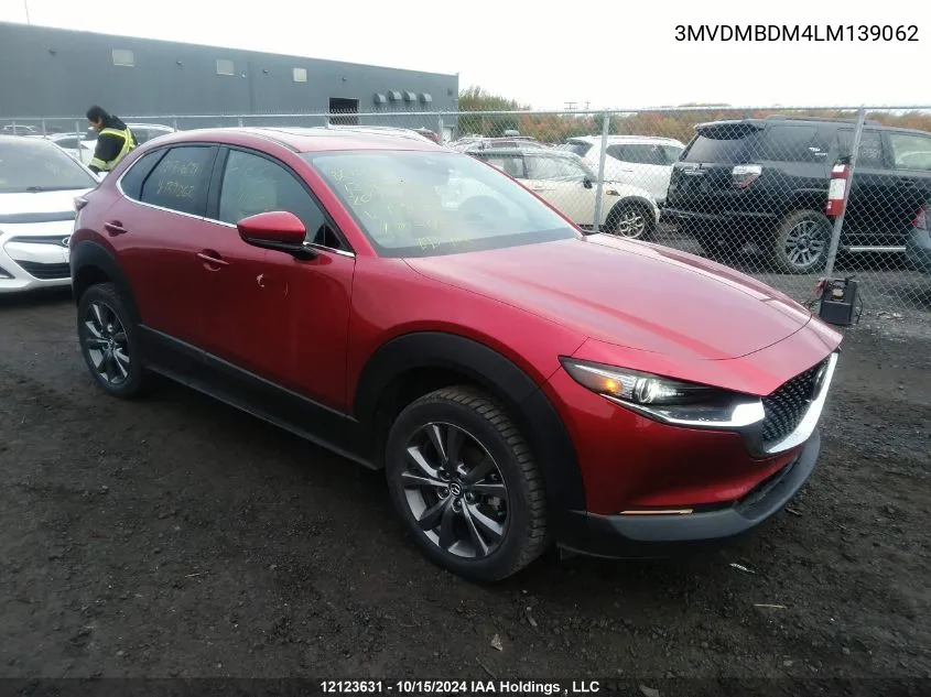 2020 Mazda Cx-30 VIN: 3MVDMBDM4LM139062 Lot: 12123631