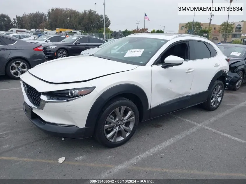 2020 Mazda Cx-30 Premium Package VIN: 3MVDMAEM0LM133834 Lot: 39406542