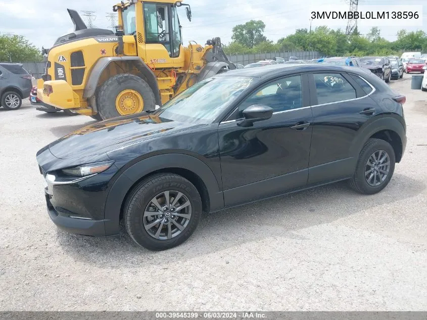 2020 Mazda Cx-30 VIN: 3MVDMBBL0LM138596 Lot: 39545399