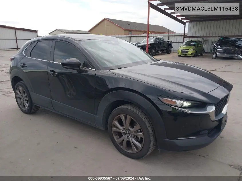 2020 Mazda Cx-30 Select Package VIN: 3MVDMACL3LM116438 Lot: 39835567