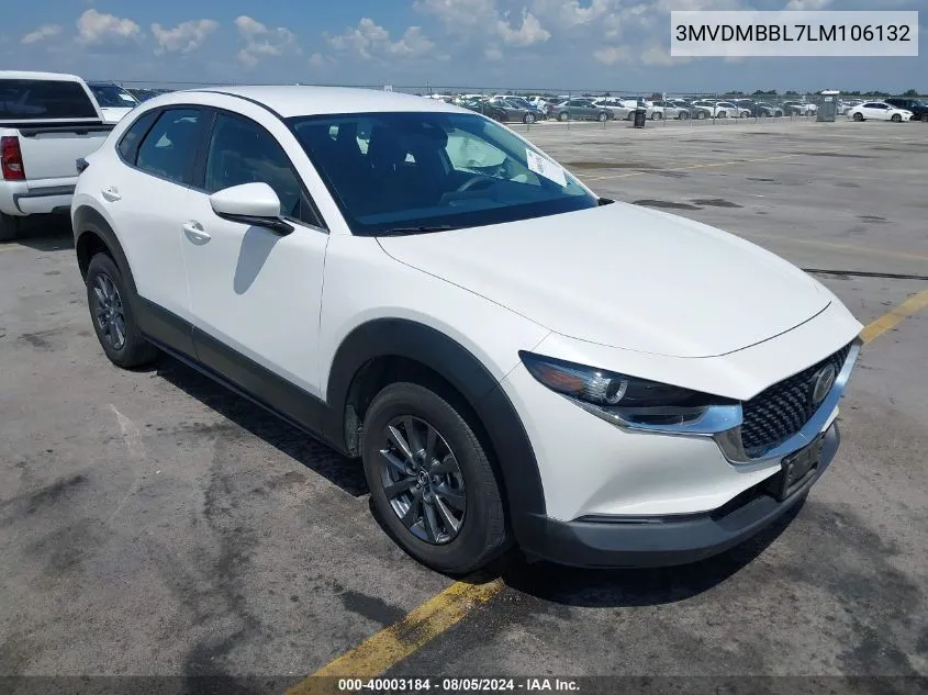 2020 Mazda Cx-30 VIN: 3MVDMBBL7LM106132 Lot: 40003184