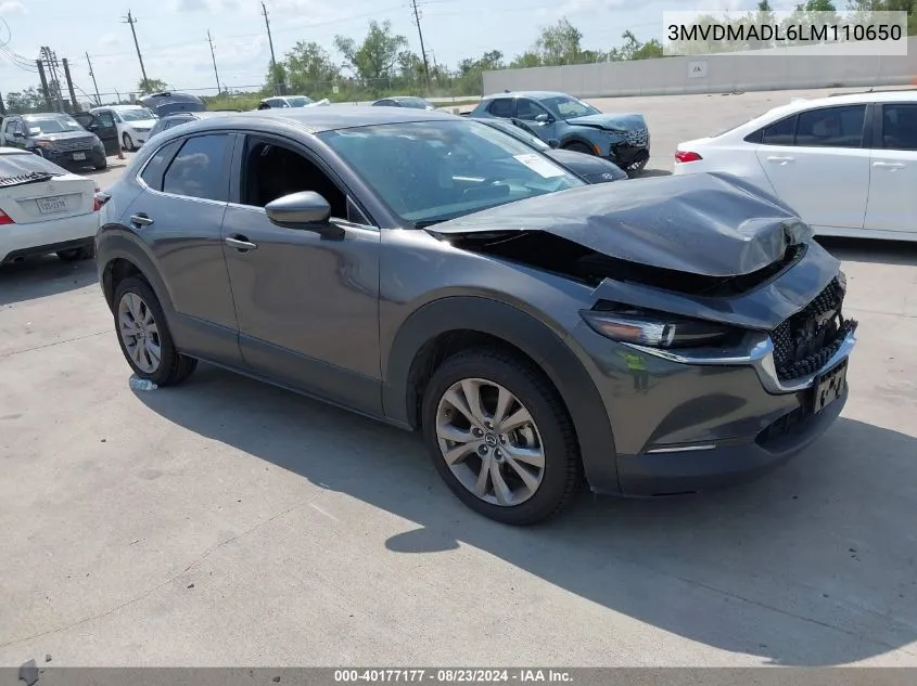 2020 Mazda Cx-30 Preferred Package VIN: 3MVDMADL6LM110650 Lot: 40177177