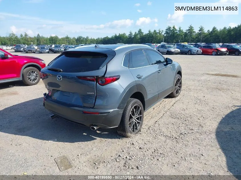 2020 Mazda Cx-30 Premium Package VIN: 3MVDMBEM3LM114863 Lot: 40199550