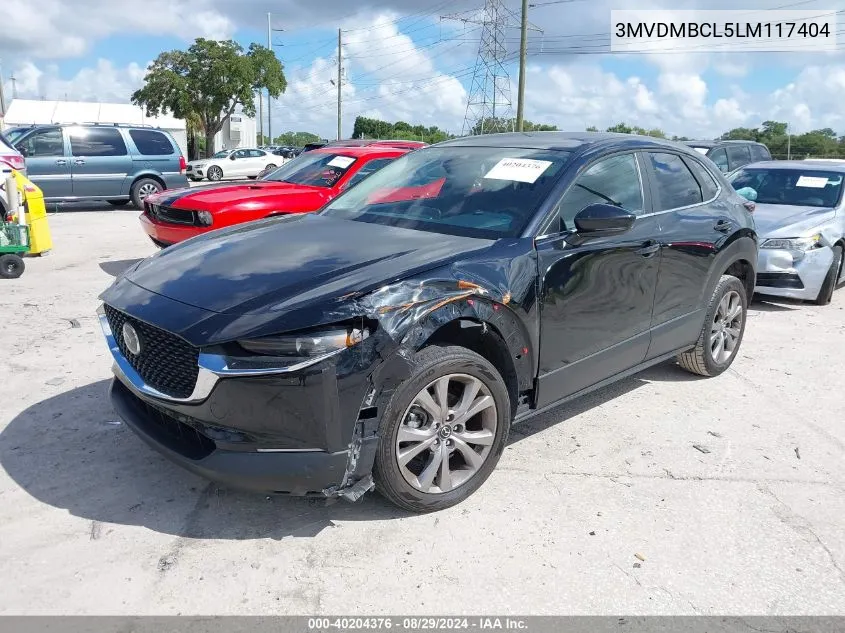 2020 Mazda Cx-30 Select Package VIN: 3MVDMBCL5LM117404 Lot: 40204376