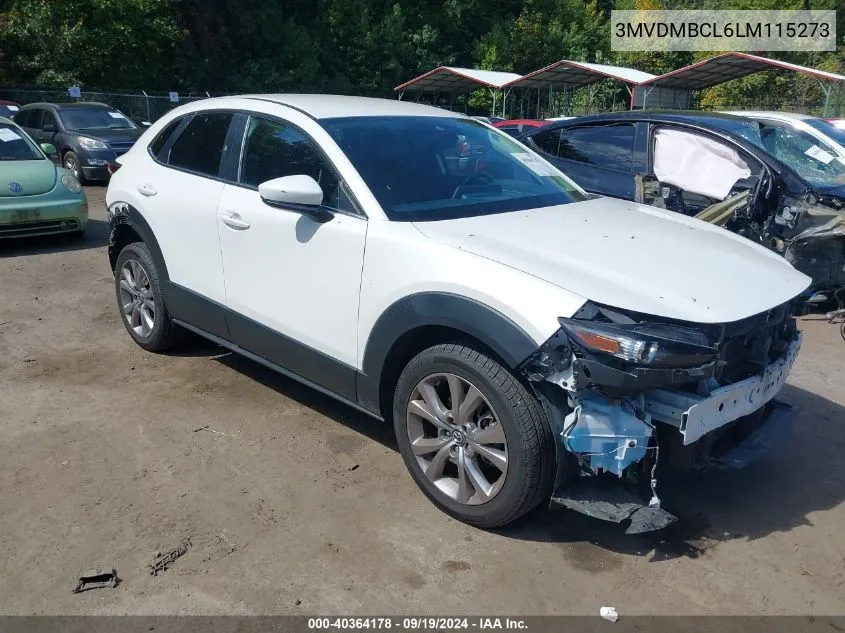 3MVDMBCL6LM115273 2020 Mazda Cx-30 Select Package