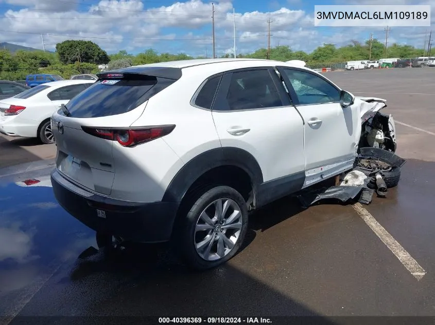 2020 Mazda Cx-30 Select Package VIN: 3MVDMACL6LM109189 Lot: 40396369