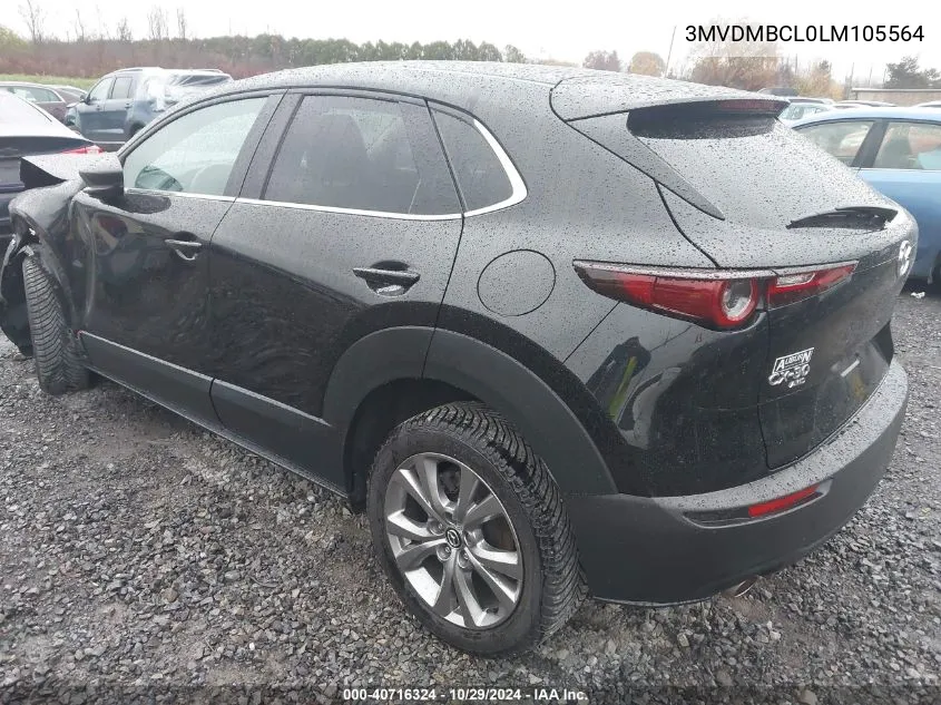 2020 Mazda Cx-30 Select Package VIN: 3MVDMBCL0LM105564 Lot: 40716324