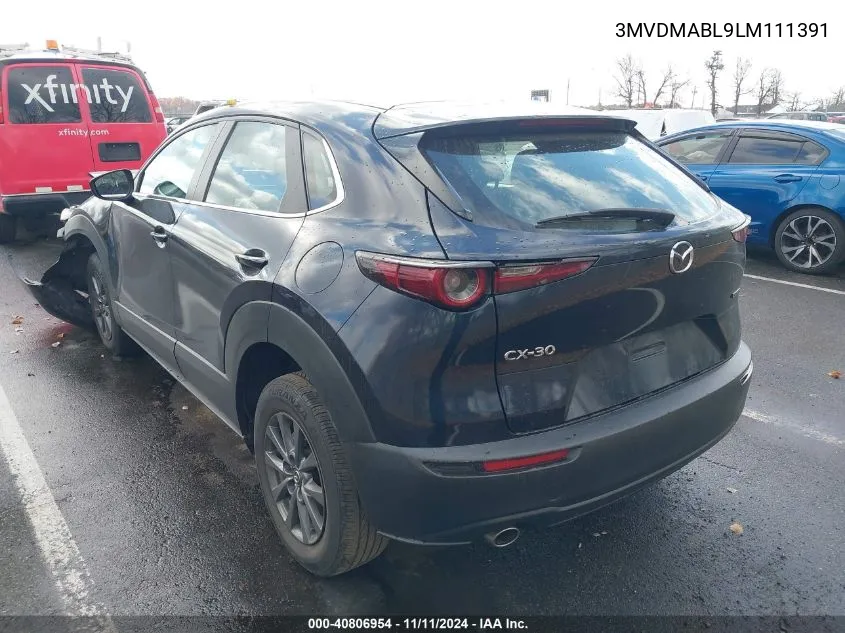 2020 Mazda Cx-30 VIN: 3MVDMABL9LM111391 Lot: 40806954