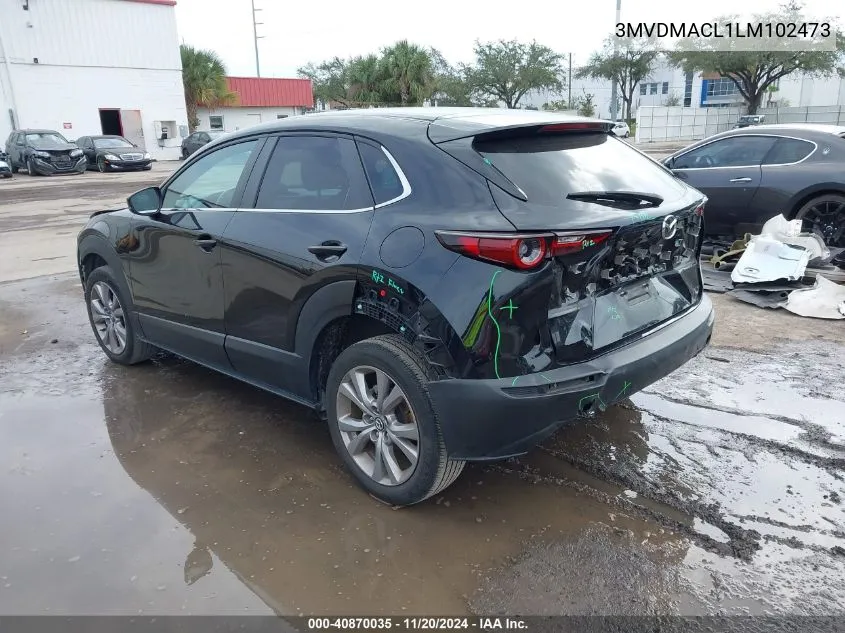 2020 Mazda Cx-30 Select Package VIN: 3MVDMACL1LM102473 Lot: 40870035