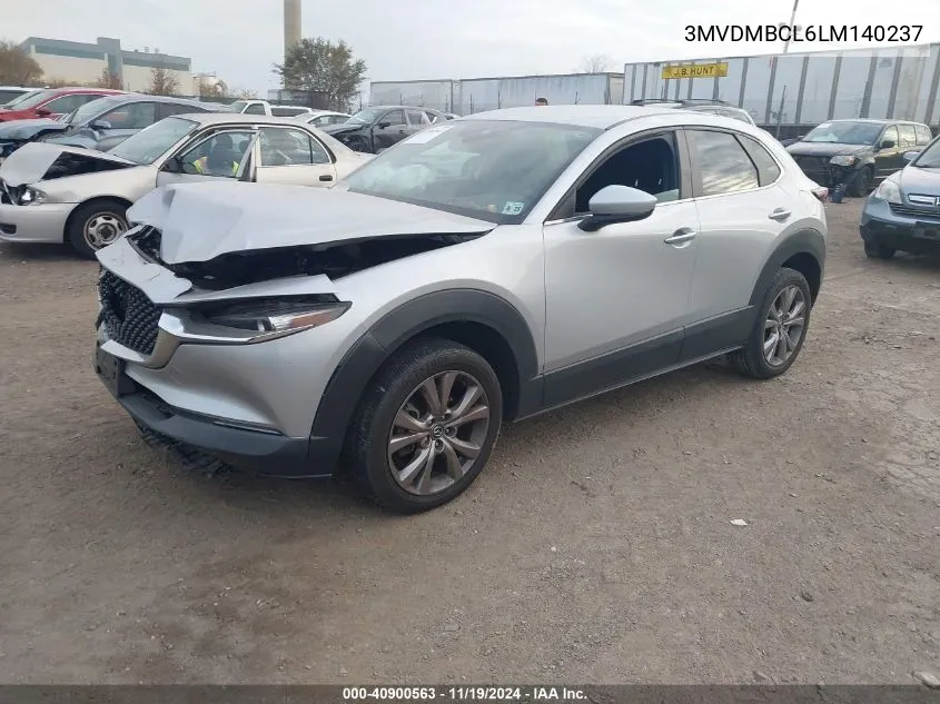 2020 Mazda Cx-30 Select Package VIN: 3MVDMBCL6LM140237 Lot: 40900563