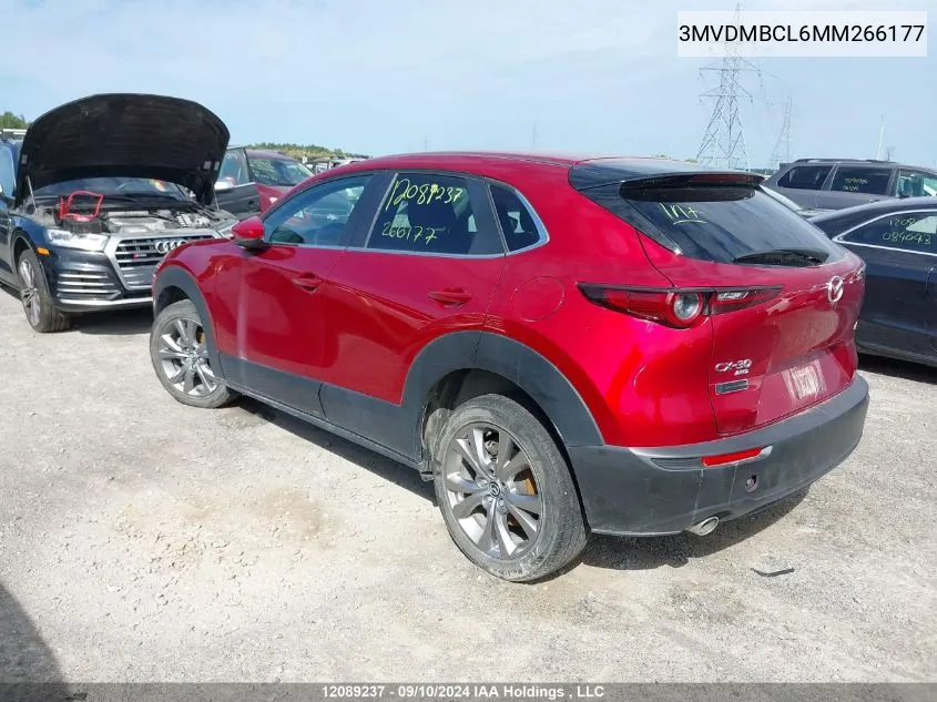 3MVDMBCL6MM266177 2021 Mazda Cx-30