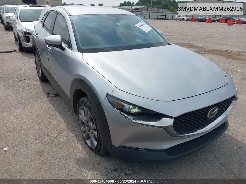 2021 Mazda Cx-30 Select VIN: 3MVDMABLXMM262905 Lot: 39484998