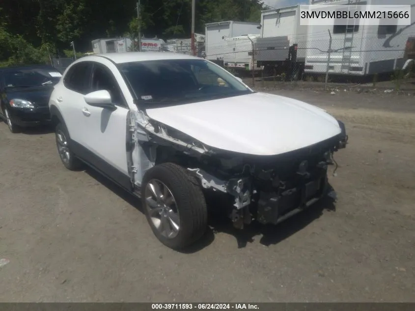 3MVDMBBL6MM215666 2021 Mazda Cx-30 Select