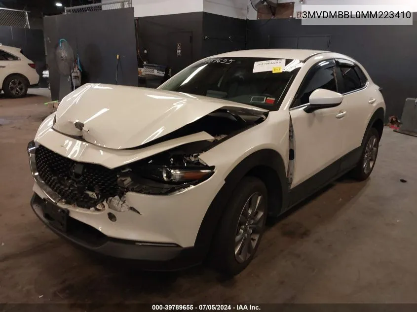 2021 Mazda Cx-30 Select VIN: 3MVDMBBL0MM223410 Lot: 39789655