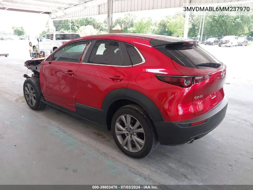 3MVDMABL6MM237970 2021 Mazda Cx-30 Select