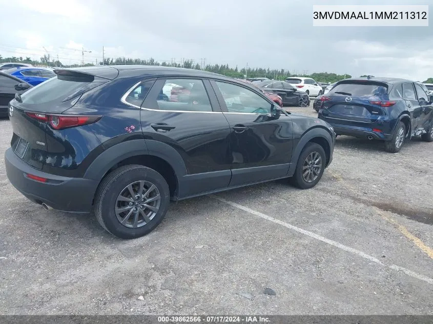 2021 Mazda Cx-30 2.5 S VIN: 3MVDMAAL1MM211312 Lot: 39862566