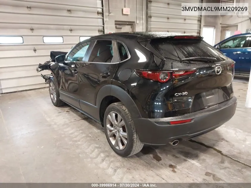 2021 Mazda Cx-30 Preferred VIN: 3MVDMACL9MM209269 Lot: 39986914