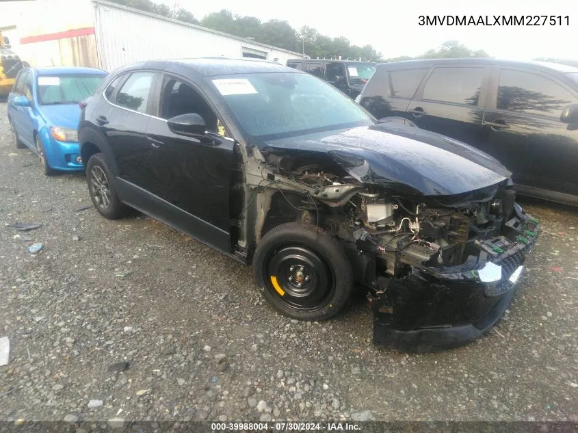 3MVDMAALXMM227511 2021 Mazda Cx-30 2.5 S