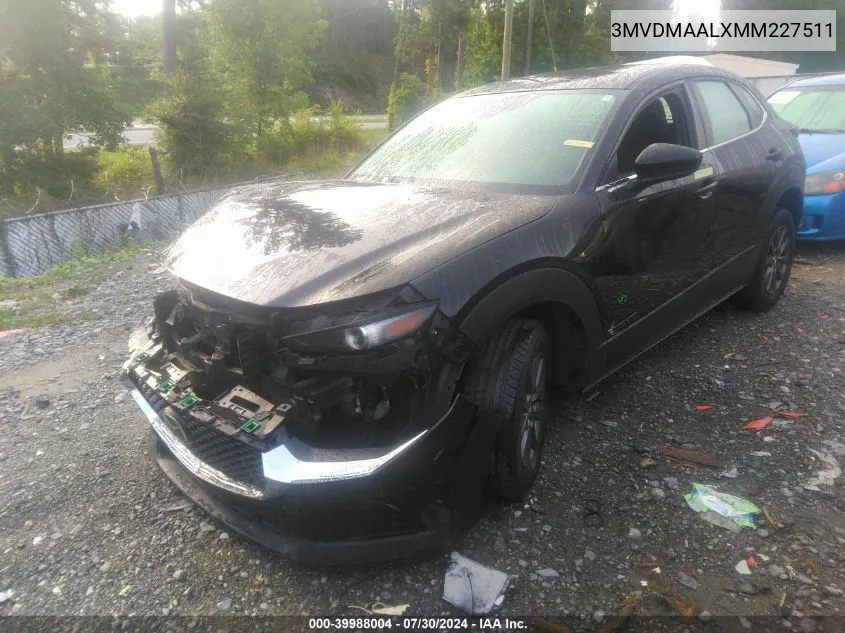 3MVDMAALXMM227511 2021 Mazda Cx-30 2.5 S