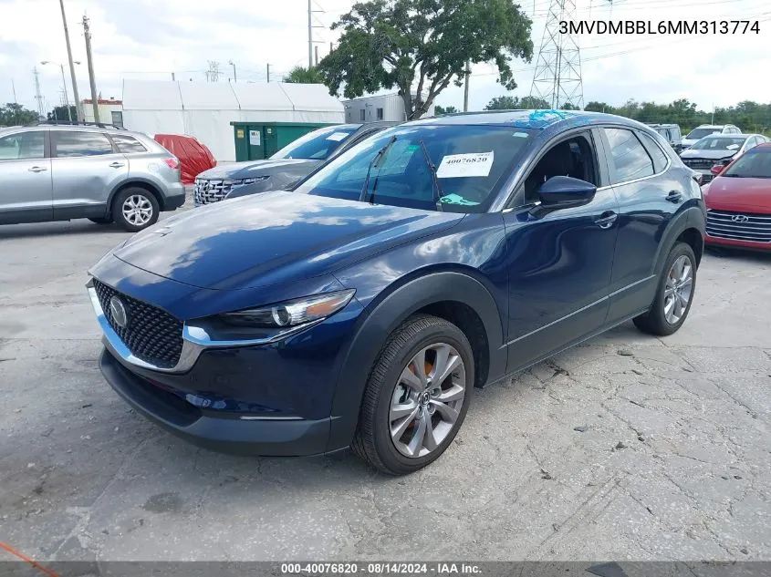 2021 Mazda Cx-30 Select VIN: 3MVDMBBL6MM313774 Lot: 40076820