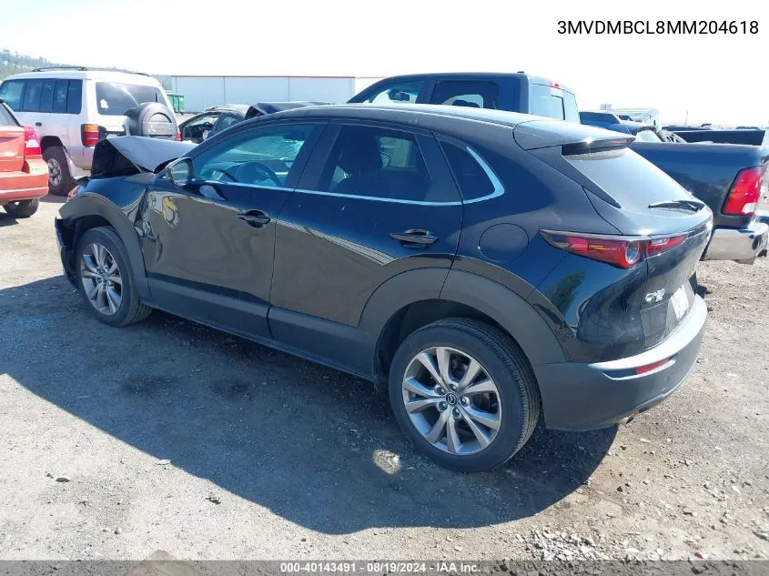 3MVDMBCL8MM204618 2021 Mazda Cx-30 Preferred