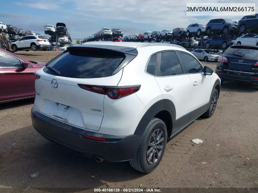 2021 Mazda Cx-30 VIN: 3MVDMAAL6MM266175 Lot: 40166139