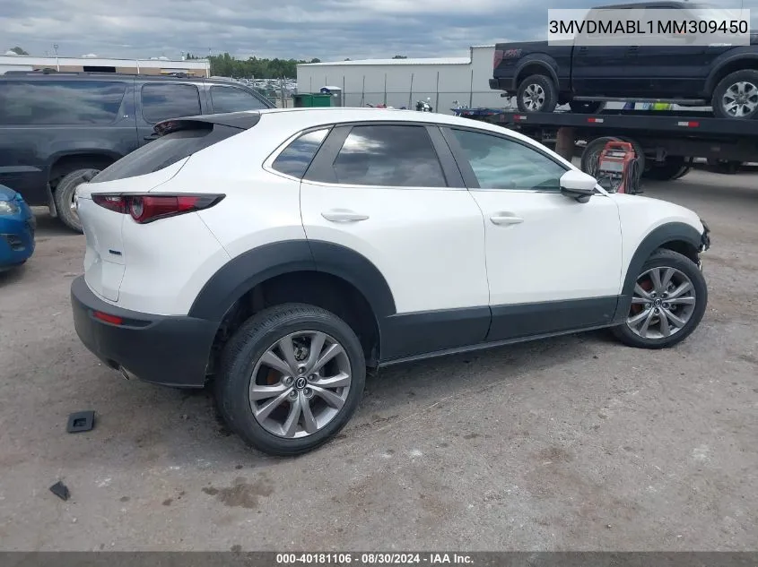 3MVDMABL1MM309450 2021 Mazda Cx-30 Select