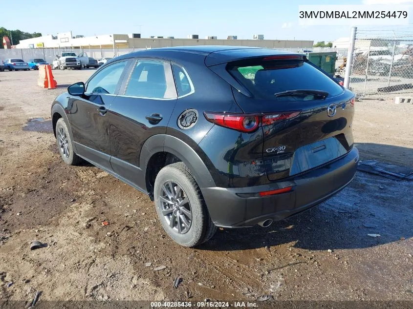 2021 Mazda Cx-30 2.5 S VIN: 3MVDMBAL2MM254479 Lot: 40285436