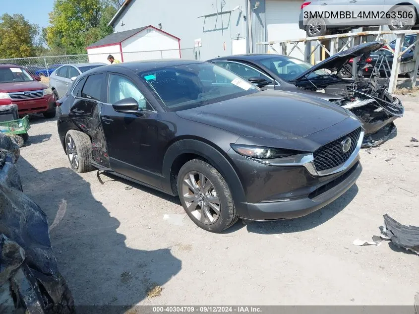 2021 Mazda Cx-30 Select VIN: 3MVDMBBL4MM263506 Lot: 40304709