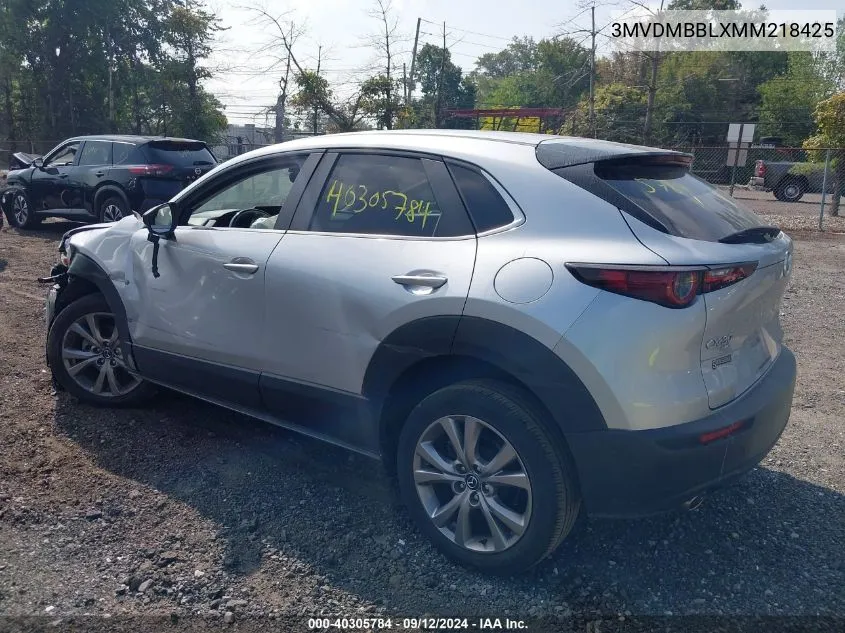 2021 Mazda Cx-30 Select VIN: 3MVDMBBLXMM218425 Lot: 40305784