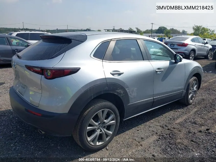 2021 Mazda Cx-30 Select VIN: 3MVDMBBLXMM218425 Lot: 40305784