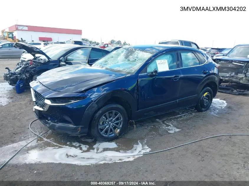 2021 Mazda Cx-30 2.5 S VIN: 3MVDMAALXMM304202 Lot: 40369257