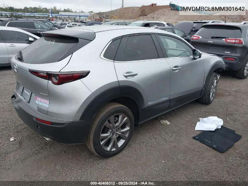 2021 Mazda Cx-30 Preferred VIN: 3MVDMBCL8MM301642 Lot: 40406312