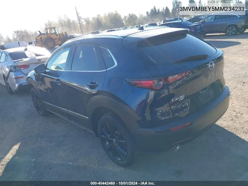 2021 Mazda Cx-30 2.5 Turbo Premium Plus VIN: 3MVDMBEY5MM234233 Lot: 40442460