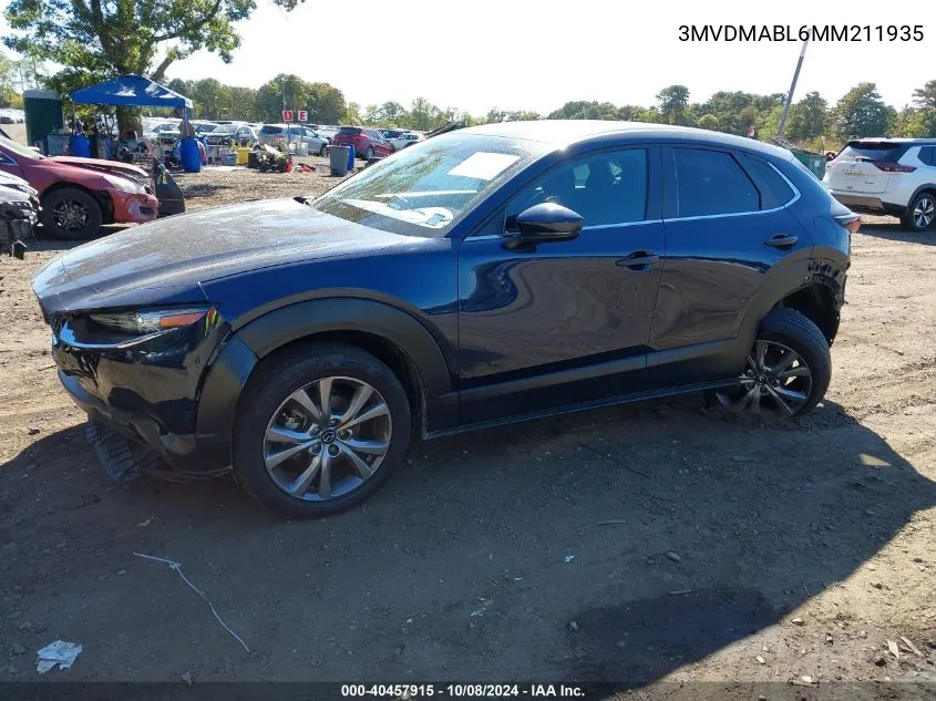 3MVDMABL6MM211935 2021 Mazda Cx-30 Select