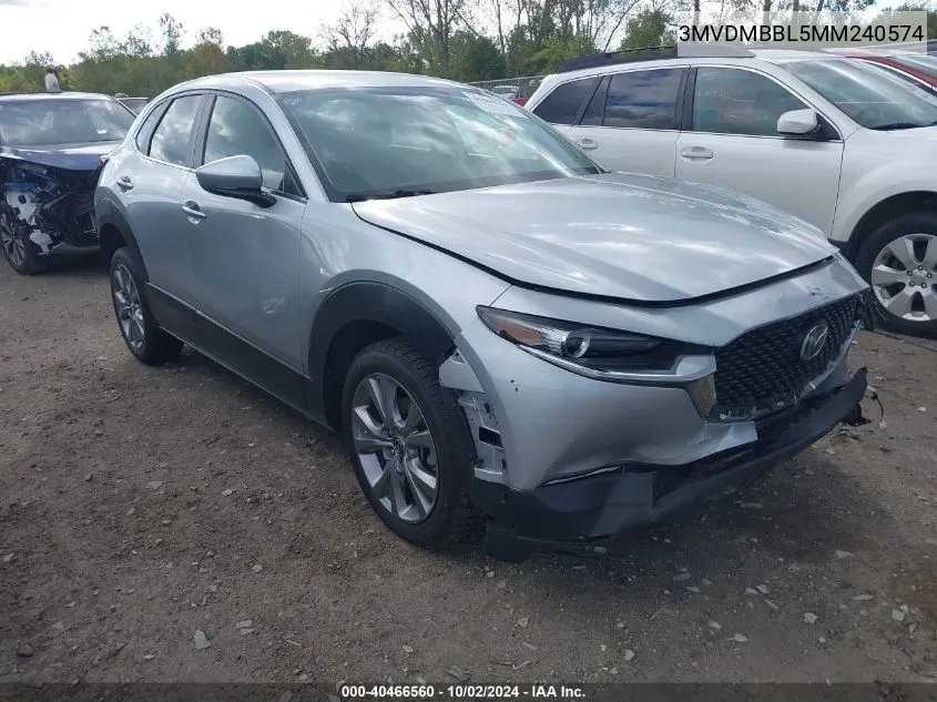 2021 Mazda Cx-30 Select VIN: 3MVDMBBL5MM240574 Lot: 40466560