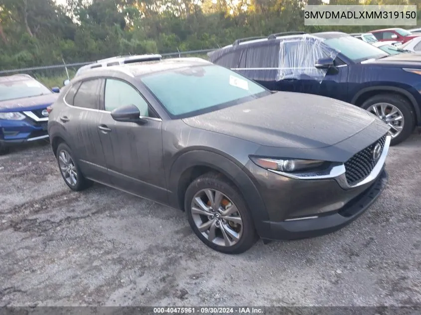 2021 Mazda Cx-30 Premium VIN: 3MVDMADLXMM319150 Lot: 40475961