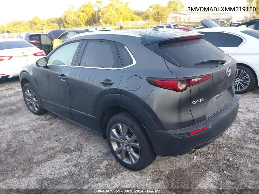 2021 Mazda Cx-30 Premium VIN: 3MVDMADLXMM319150 Lot: 40475961