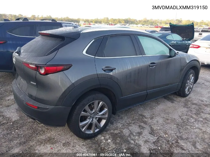 2021 Mazda Cx-30 Premium VIN: 3MVDMADLXMM319150 Lot: 40475961