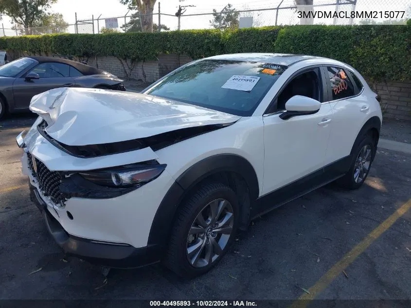 2021 Mazda Cx-30 Preferred VIN: 3MVDMACL8MM215077 Lot: 40495893