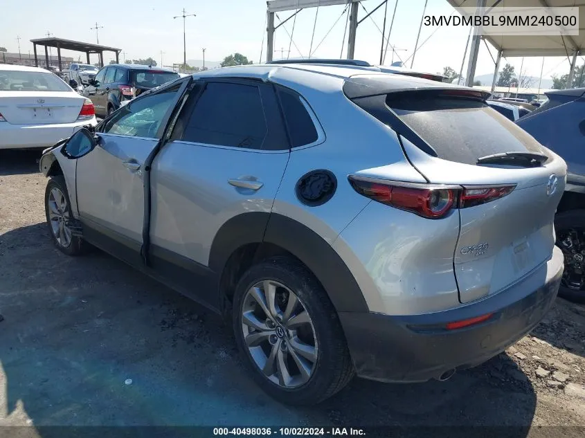 3MVDMBBL9MM240500 2021 Mazda Cx-30 Select