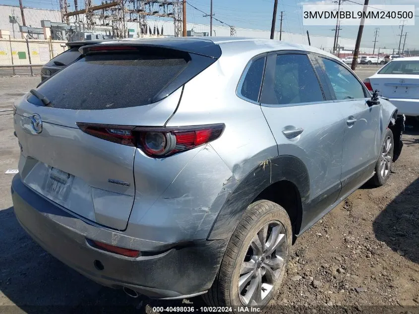 2021 Mazda Cx-30 Select VIN: 3MVDMBBL9MM240500 Lot: 40498036